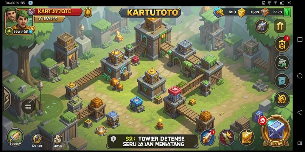 Gameplay KARTUTOTO yang menegangkan dan mendebarkan.