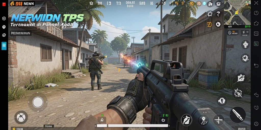 Gameplay intens dalam NEWIDN dengan grafis menakjubkan.