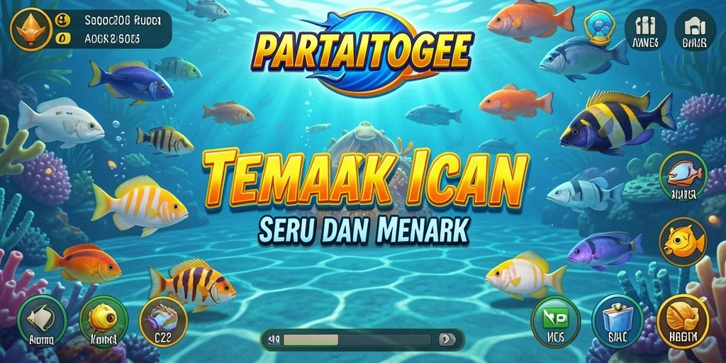 Tampilan menarik dari gameplay Tembak Ikan di PARTAITOGEL.